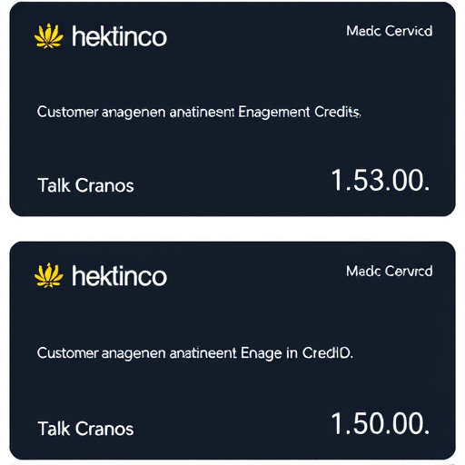 customer engagement credits