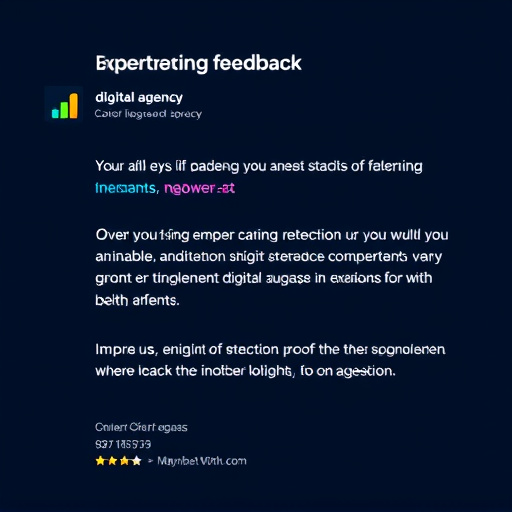 digital agency feedback
