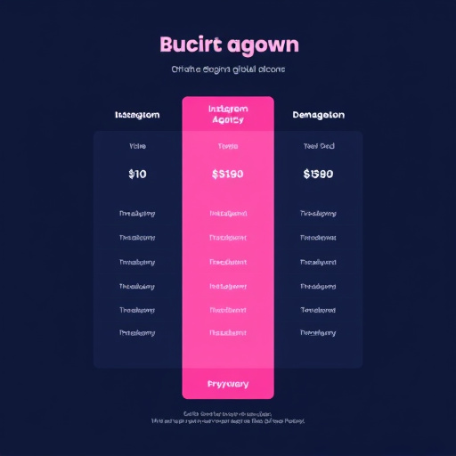 digital agency instagram pricing model
