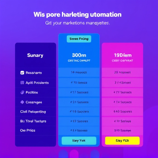 digital marketing automation pricing