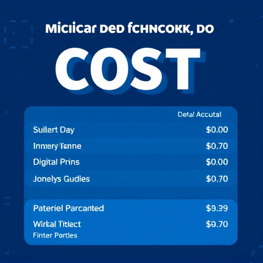 digital marketing cost