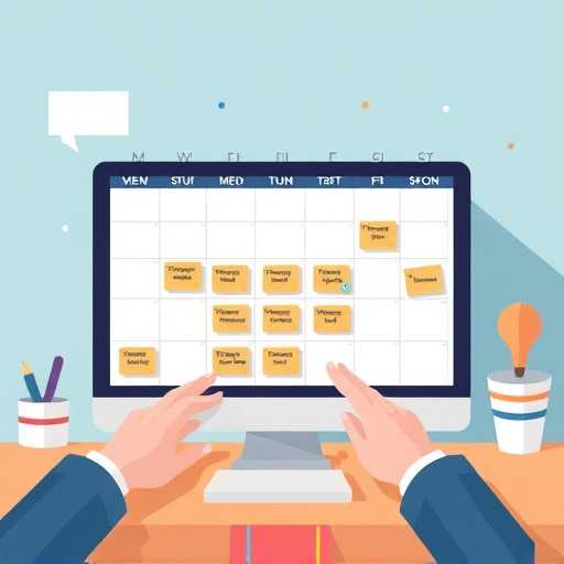 digital marketing scheduling