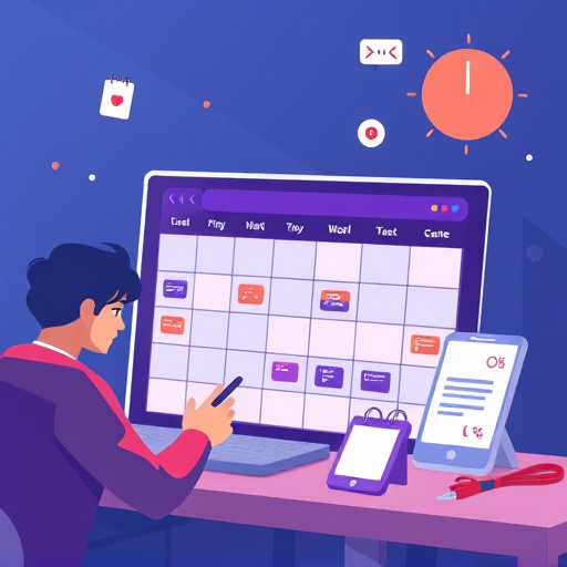 digital marketing scheduling