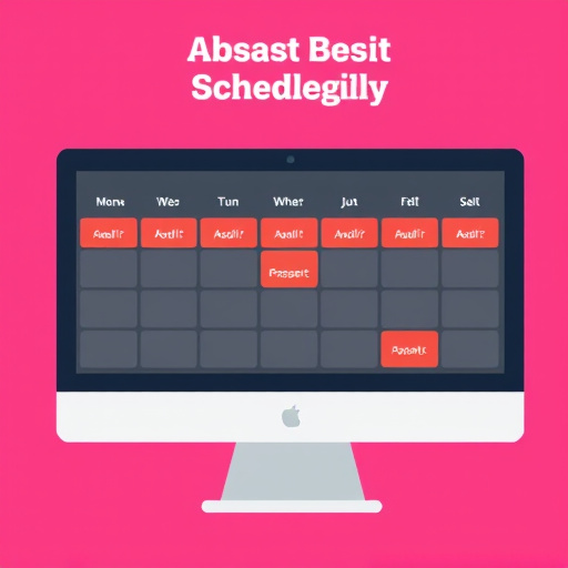 digital marketing scheduling