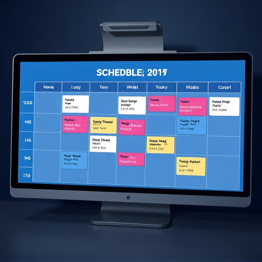 digital marketing scheduling