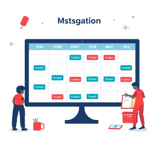digital marketing scheduling