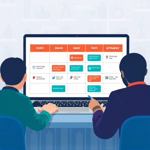 digital marketing scheduling