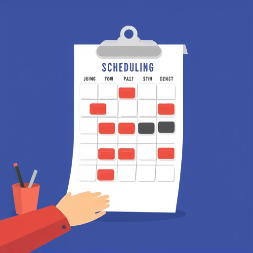 digital marketing scheduling
