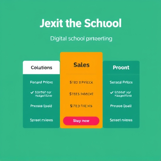 digital school marketing pricing