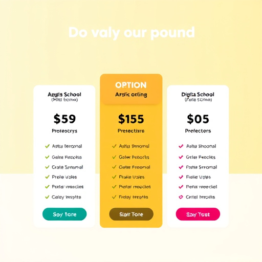 digital school marketing pricing