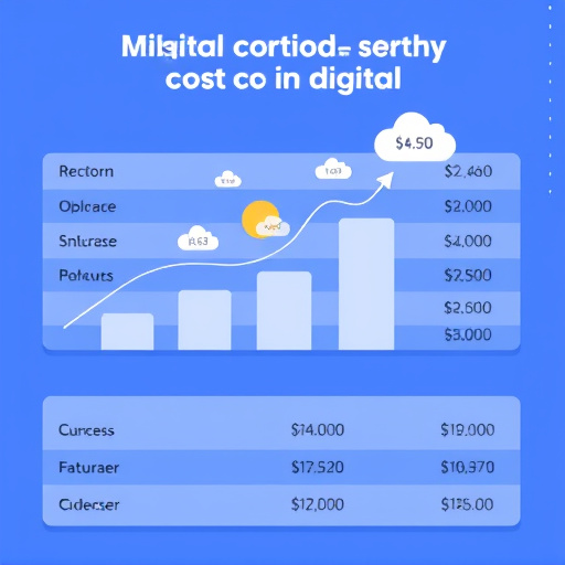 digital service costs