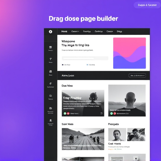 drag and drop page builder for wordpress