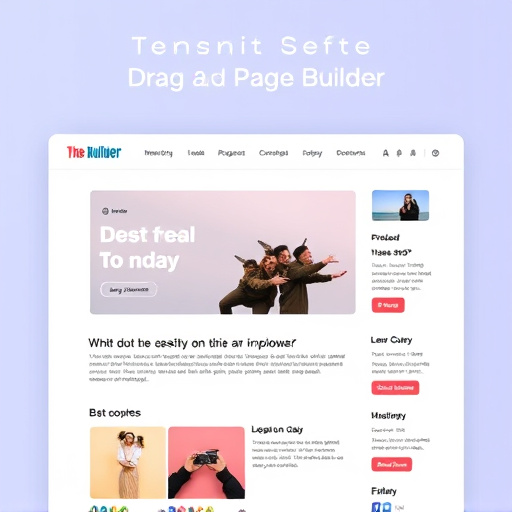 drag and drop page builder for wordpress