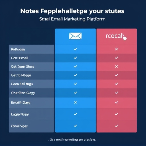 email marketing platform comparison
