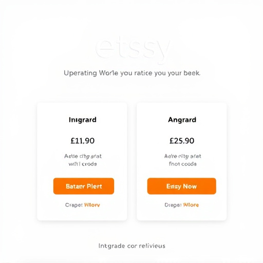 etsy integration upgrade pricing