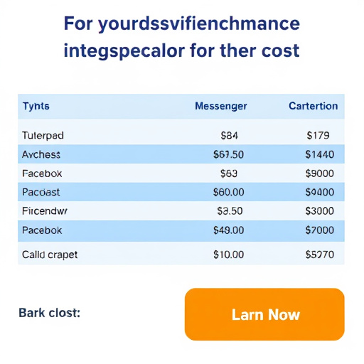 facebook messenger integration cost