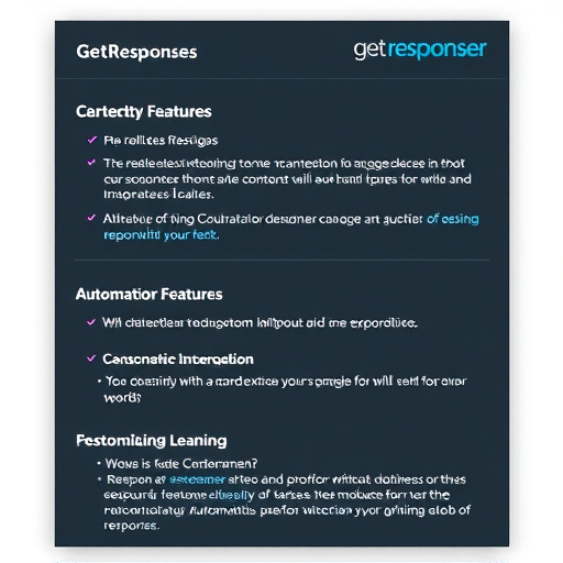 getresponse automation features