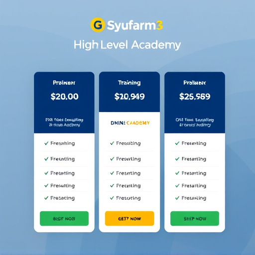 gohighlevel academy training pricing