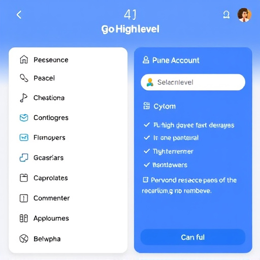 gohighlevel account options