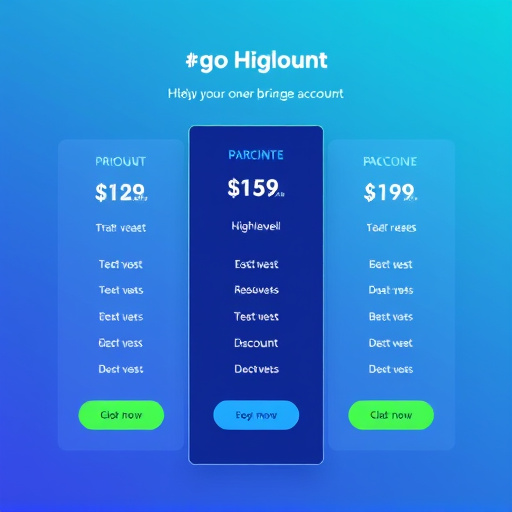 gohighlevel account pricing