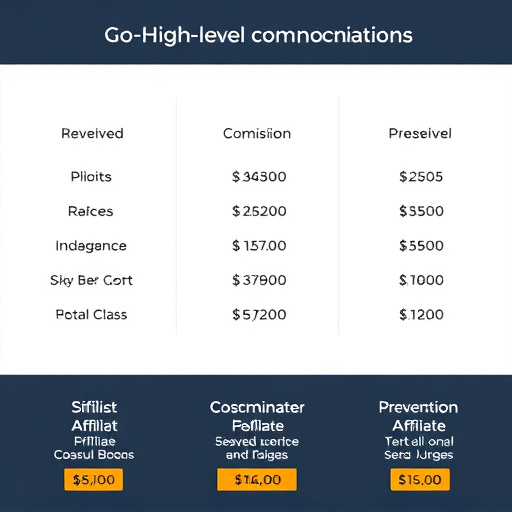 gohighlevel affiliate commission rates