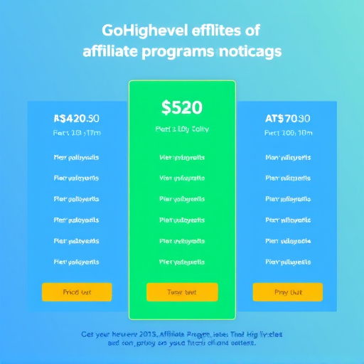 gohighlevel affiliate program pricing