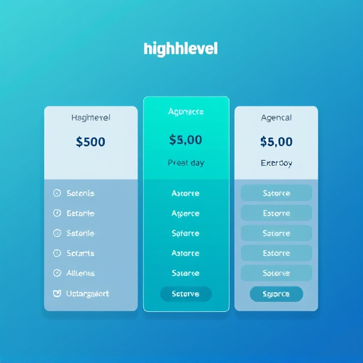 gohighlevel agency pricing