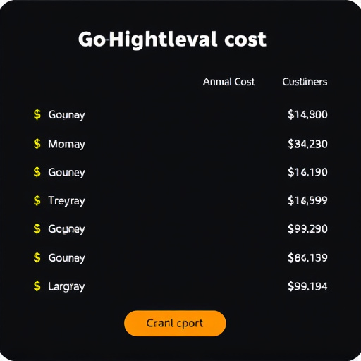 gohighlevel annual cost