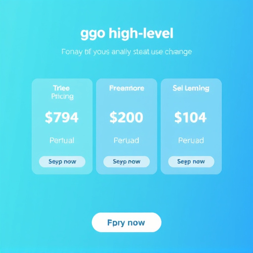 gohighlevel annual pricing