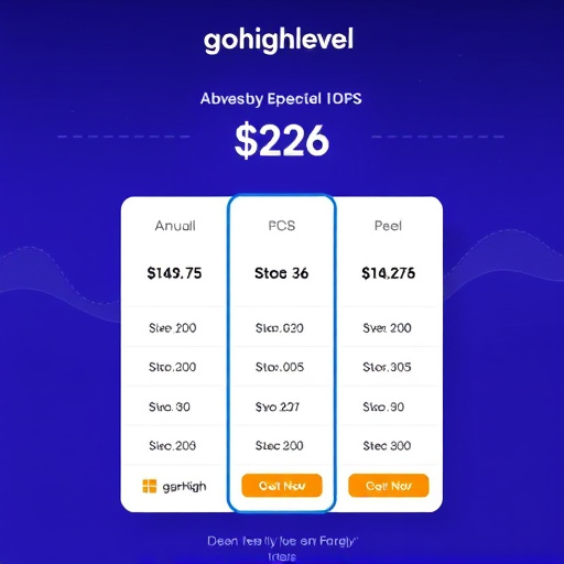 gohighlevel annual pricing