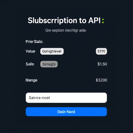 gohighlevel api subscription cost