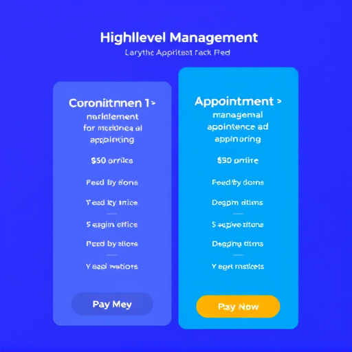 gohighlevel appointment management pricing