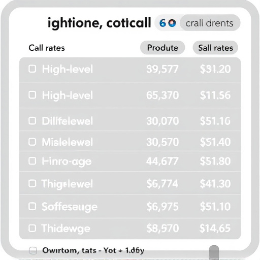 gohighlevel call rates