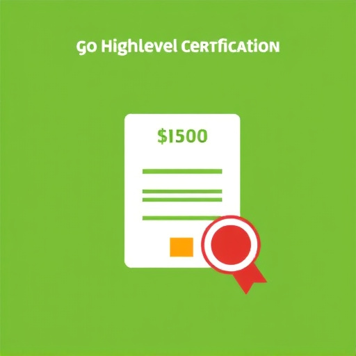 gohighlevel certification cost