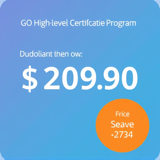 gohighlevel certification program price