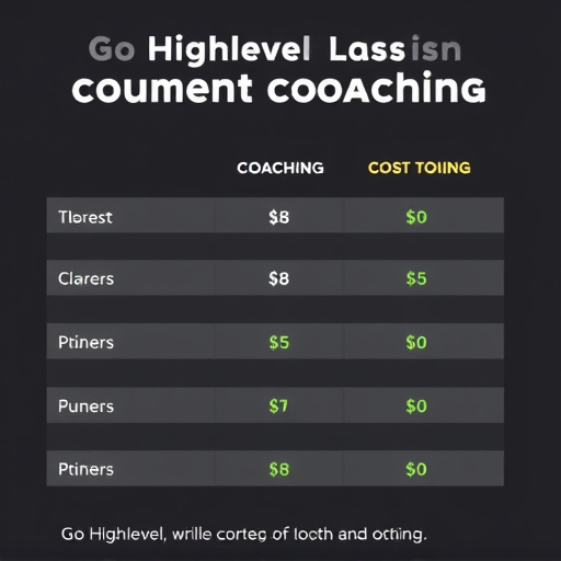 gohighlevel coaching cost comparison