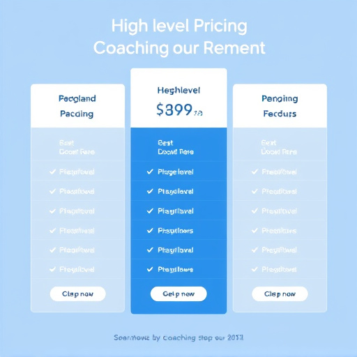 gohighlevel coaching pricing