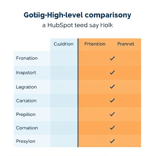 gohighlevel comparison to hubspot