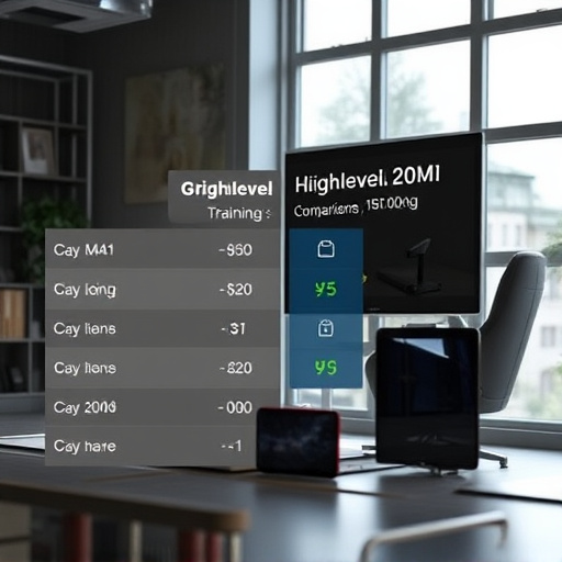 gohighlevel cost comparison training