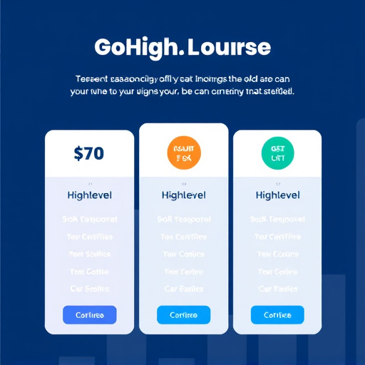 gohighlevel course pricing
