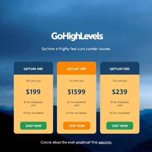 gohighlevel course pricing