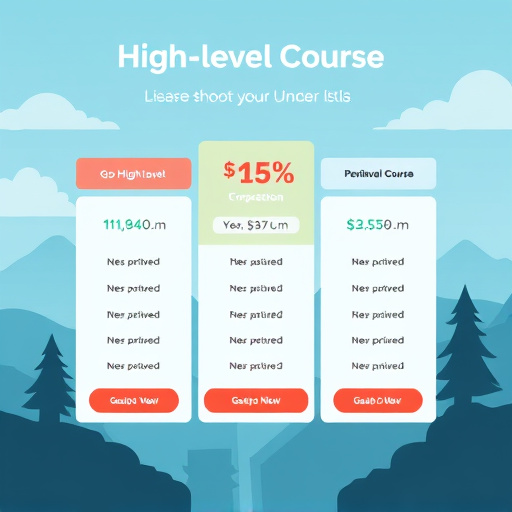 gohighlevel course pricing
