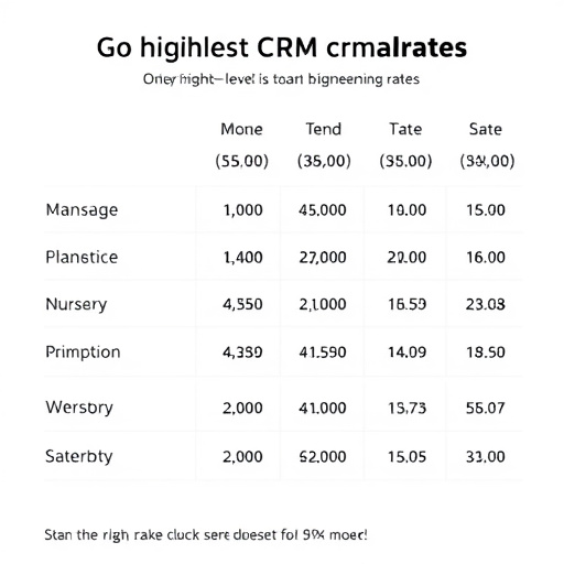 gohighlevel crm rates