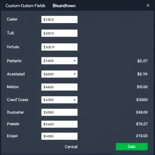 gohighlevel custom fields cost breakdown