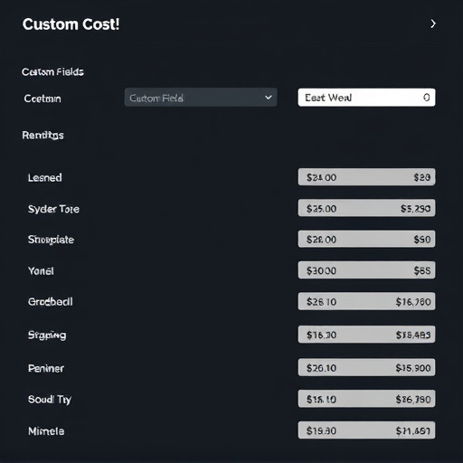 gohighlevel custom fields cost breakdown