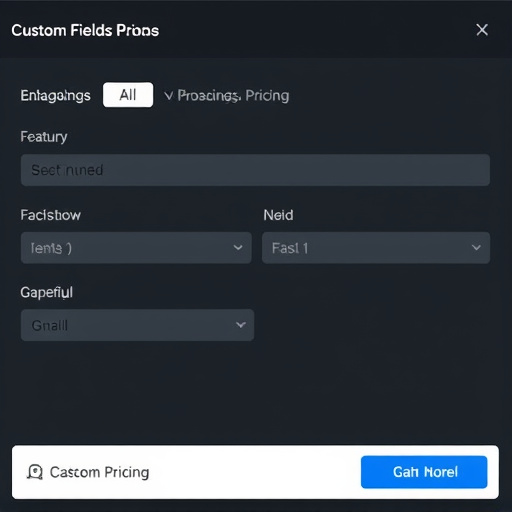 gohighlevel custom fields feature pricing