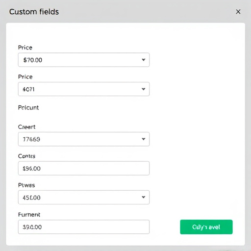 gohighlevel custom fields price model