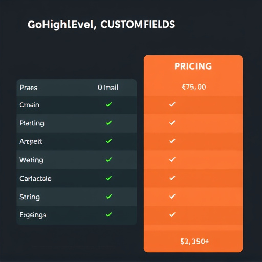 gohighlevel custom fields pricing comparison