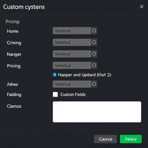 gohighlevel custom fields pricing options