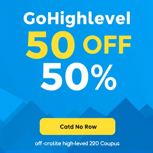 gohighlevel discount coupon code